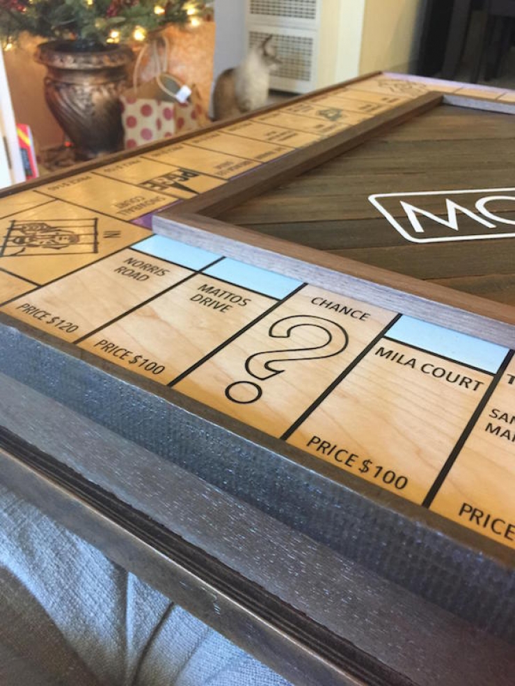 Illustration de l'article : Il cr&eacute;e sa propre version du Monopoly pour faire sa demande en mariage &agrave; sa moiti&eacute;... C'est adorable !