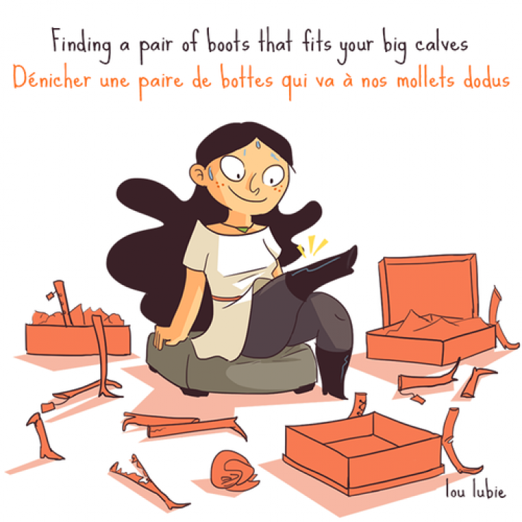 Illustration de l'article : Les petits plaisirs du quotidien d&eacute;voil&eacute;s dans 15 dessins tr&egrave;s mignons... Qui n'a jamais fait la 7 ?