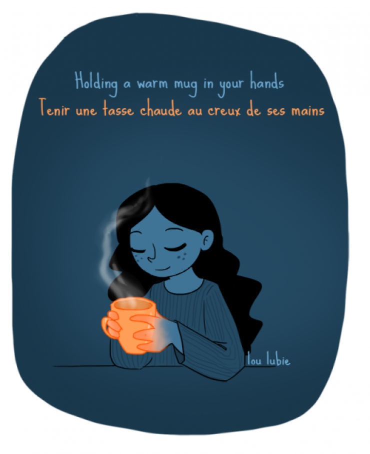 Illustration de l'article : Les petits plaisirs du quotidien d&eacute;voil&eacute;s dans 15 dessins tr&egrave;s mignons... Qui n'a jamais fait la 7 ?