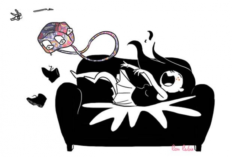 Illustration de l'article : Les petits plaisirs du quotidien d&eacute;voil&eacute;s dans 15 dessins tr&egrave;s mignons... Qui n'a jamais fait la 7 ?