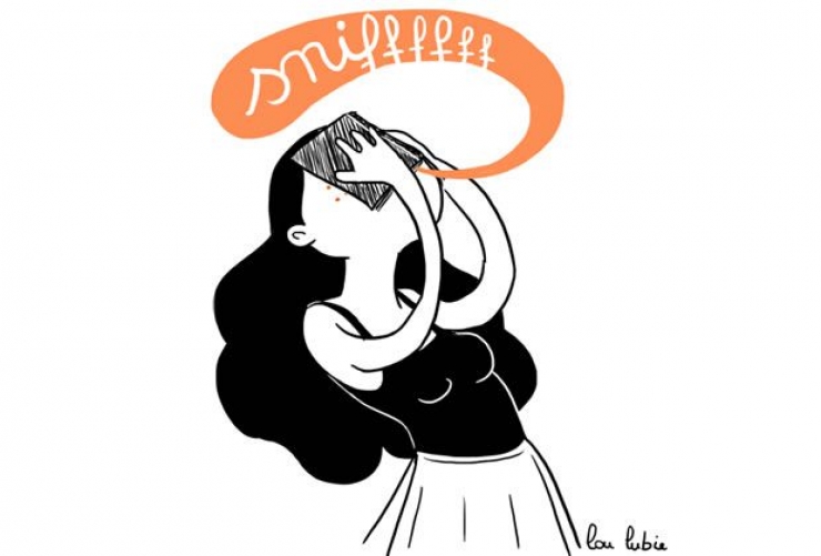 Illustration de l'article : Les petits plaisirs du quotidien d&eacute;voil&eacute;s dans 15 dessins tr&egrave;s mignons... Qui n'a jamais fait la 7 ?