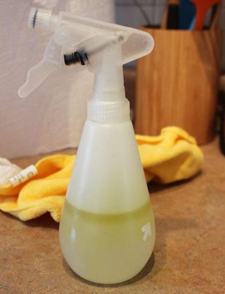 Illustration de l'article : Une recette pour un spray maison qui vous d&eacute;barrassera de la poussi&egrave;re de mani&egrave;re radicale...