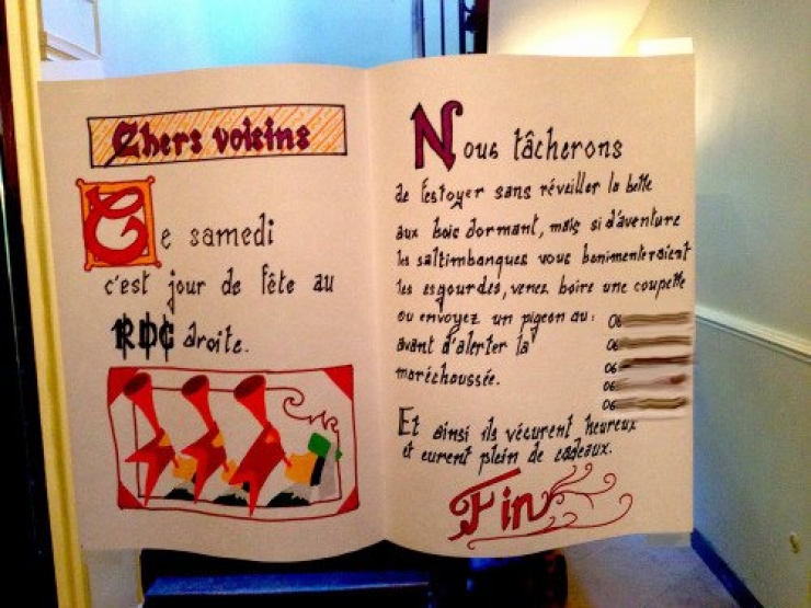 Illustration de l'article : Top 20 des messages de ras-le-bol postés à l'intention des voisins...