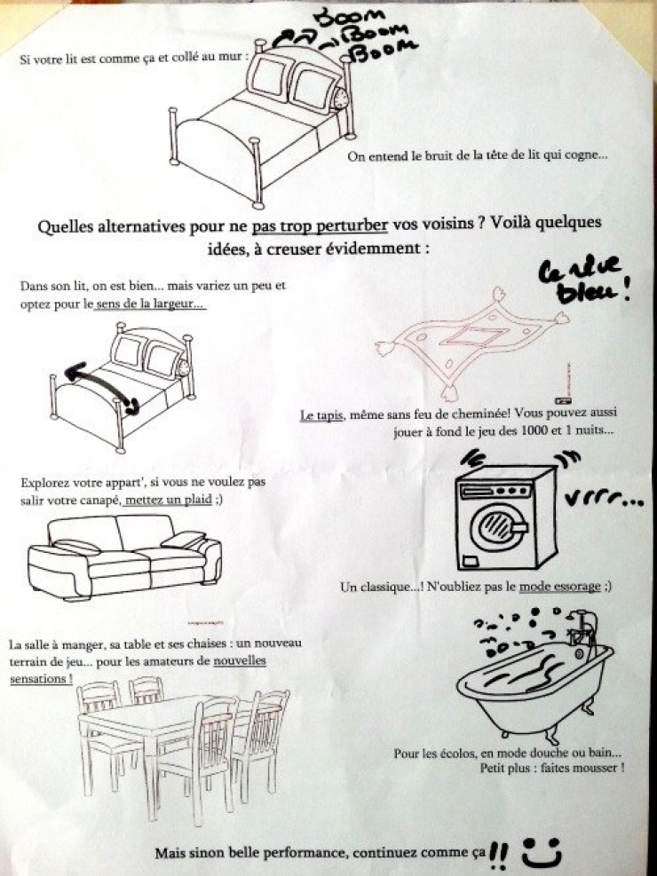 Illustration de l'article : Top 20 des messages de ras-le-bol postés à l'intention des voisins...