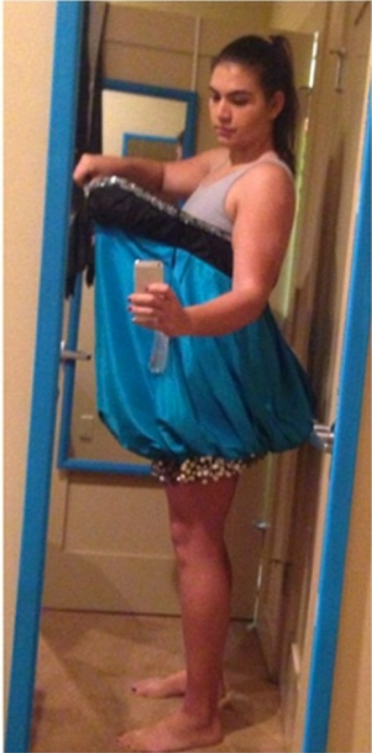 Illustration de l'article : Ce n'est que 4 ans apr&egrave;s la fin de sa relation qu'elle poste ces photos... Une volont&eacute; impressionnante !