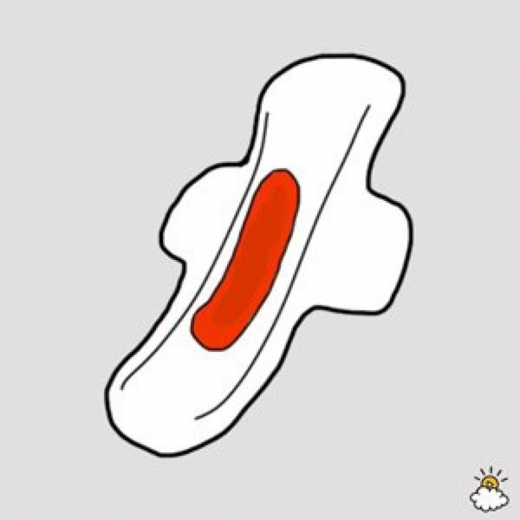 Illustration de l'article : La couleur de vos r&egrave;gles en dit long sur votre sant&eacute; ! Ce qu'il faut savoir: 