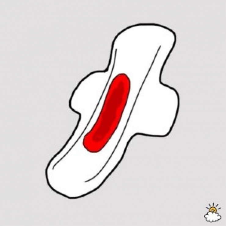 Illustration de l'article : La couleur de vos r&egrave;gles en dit long sur votre sant&eacute; ! Ce qu'il faut savoir: 