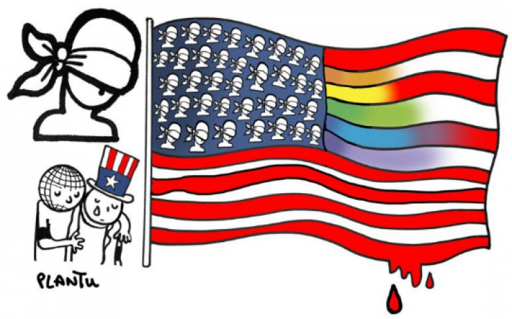 Illustration de l'article : 20 photos rendant hommage aux victimes de l&rsquo;attentat d'Orlando