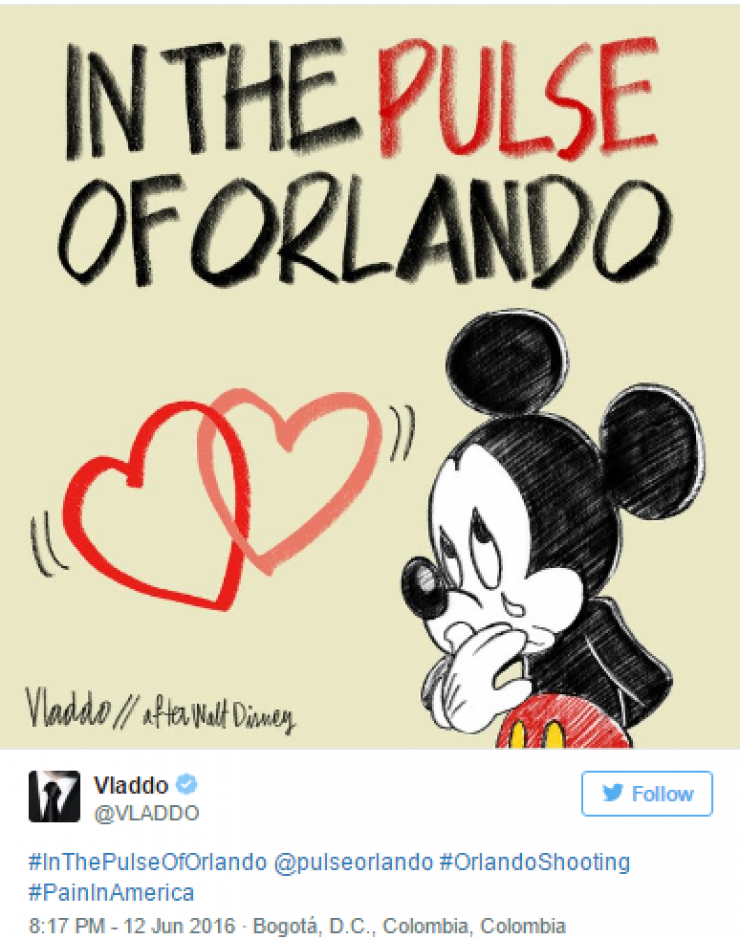 Illustration de l'article : 20 photos rendant hommage aux victimes de l&rsquo;attentat d'Orlando