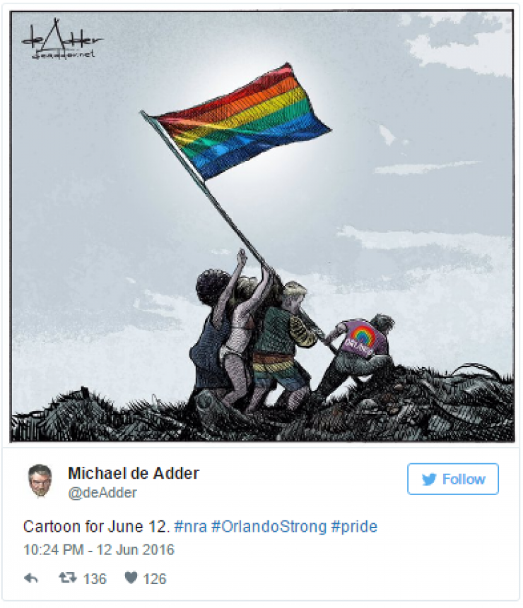 Illustration de l'article : 20 photos rendant hommage aux victimes de l&rsquo;attentat d'Orlando