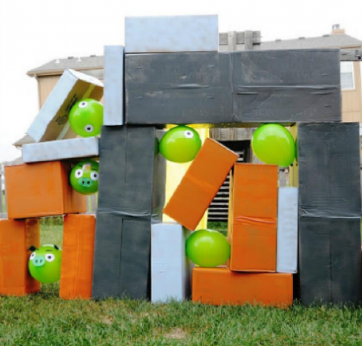 Illustration de l'article : Vous manquez d'id&eacute;es pour amuser les enfants cet &eacute;t&eacute; ? Voici 21 jeux tr&egrave;s simples &agrave; bricoler...