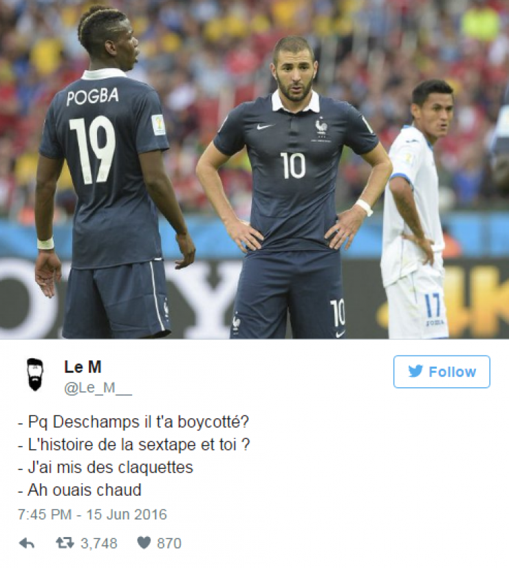 Illustration de l'article : Top 17 des meilleurs tweets concernant le match France/Albanie à l’euro 2016 !