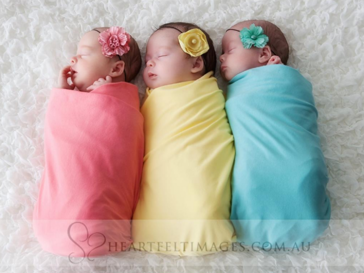 Illustration de l'article : Vous attendez des tripl&eacute;s ? Ces adorables clich&eacute;s vous donneront des id&eacute;es de photos &agrave; faire !