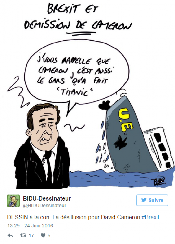 Illustration de l'article : Le hashtag #Brexit fait des ravages sur Twitter ! Voici les 35 tweets &agrave; ne pas manquer...