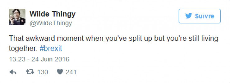 Illustration de l'article : Le hashtag #Brexit fait des ravages sur Twitter ! Voici les 35 tweets &agrave; ne pas manquer...