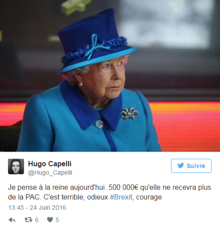 Illustration de l'article : Le hashtag #Brexit fait des ravages sur Twitter ! Voici les 35 tweets &agrave; ne pas manquer...