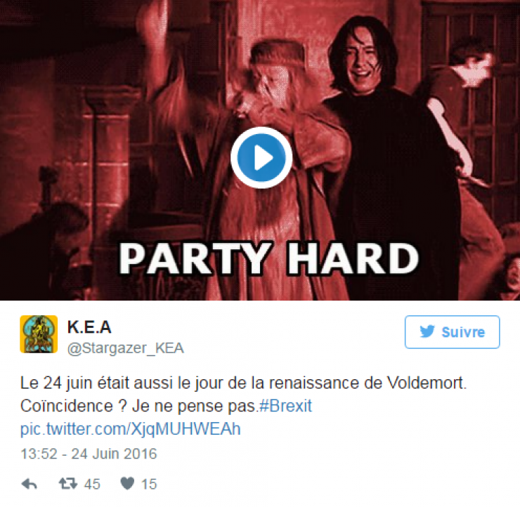 Illustration de l'article : Le hashtag #Brexit fait des ravages sur Twitter ! Voici les 35 tweets &agrave; ne pas manquer...