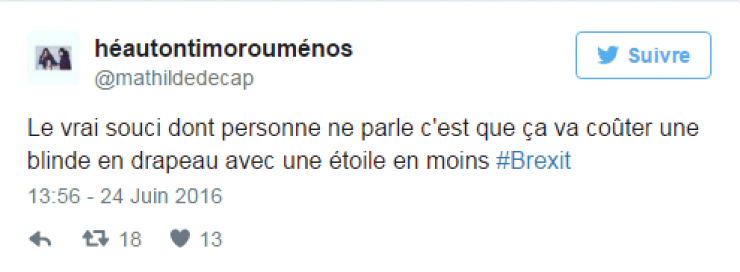 Illustration de l'article : Le hashtag #Brexit fait des ravages sur Twitter ! Voici les 35 tweets &agrave; ne pas manquer...