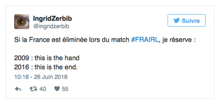Illustration de l'article : Top 30 des meilleurs tweets concernant le match France/Irlande...