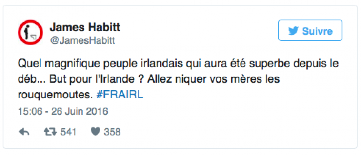 Illustration de l'article : Top 30 des meilleurs tweets concernant le match France/Irlande...
