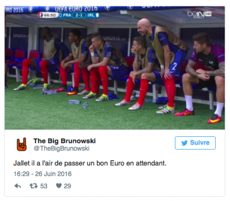 Illustration de l'article : Top 30 des meilleurs tweets concernant le match France/Irlande...