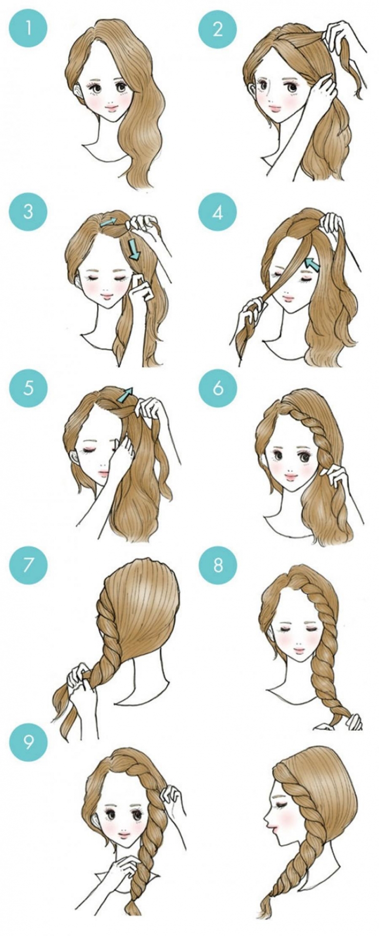 Illustration de l'article : 20 idées de coiffures aussi jolies que simples à reproduire...