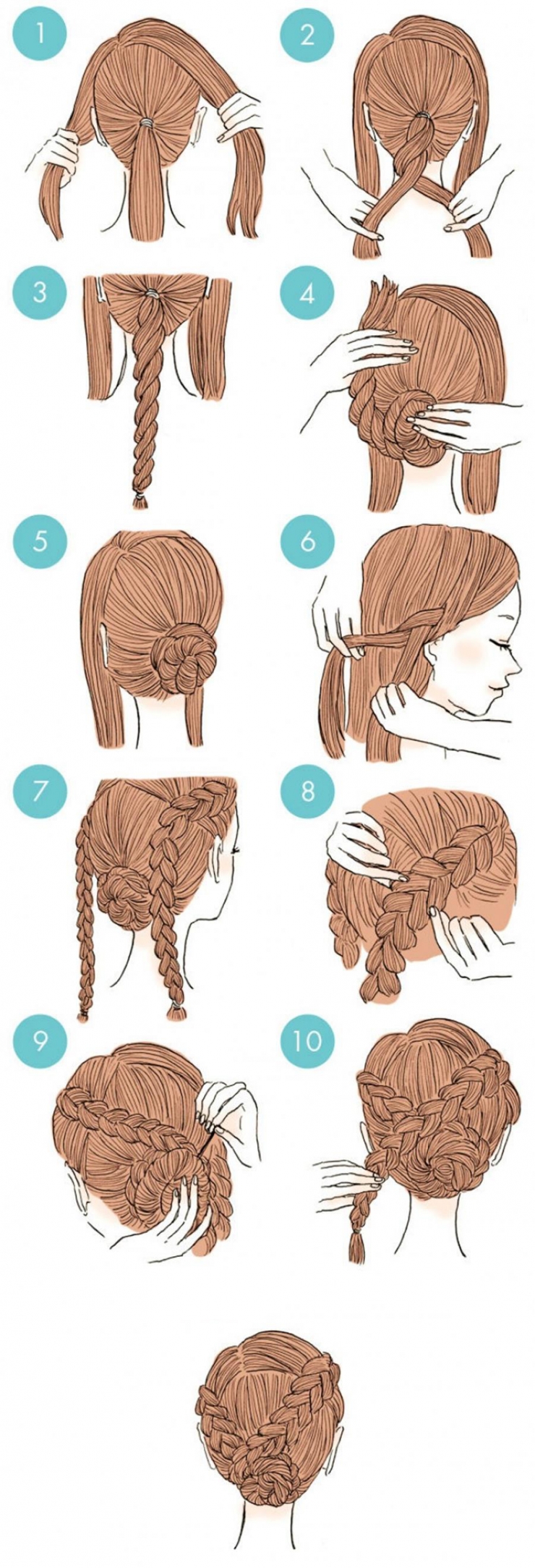 Illustration de l'article : 20 idées de coiffures aussi jolies que simples à reproduire...