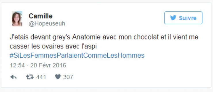 Illustration de l'article : Si les femmes parlaient comme les hommes : quand les tweets tordent le cou aux clichés sexistes