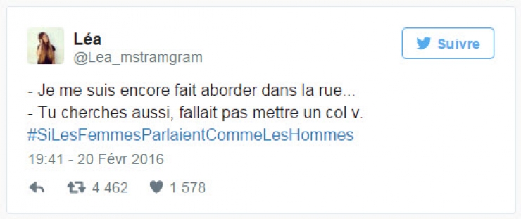 Illustration de l'article : Si les femmes parlaient comme les hommes : quand les tweets tordent le cou aux clichés sexistes