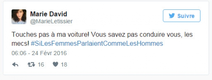 Illustration de l'article : Si les femmes parlaient comme les hommes : quand les tweets tordent le cou aux clichés sexistes