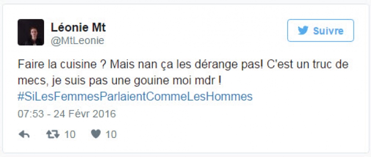 Illustration de l'article : Si les femmes parlaient comme les hommes : quand les tweets tordent le cou aux clichés sexistes