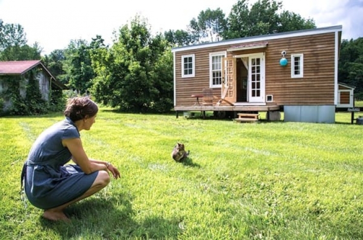 Illustration de l'article : Elle veut vivre sans dettes et réalise la maison de ses rêves… Petite mais tellement confortable et pratique !