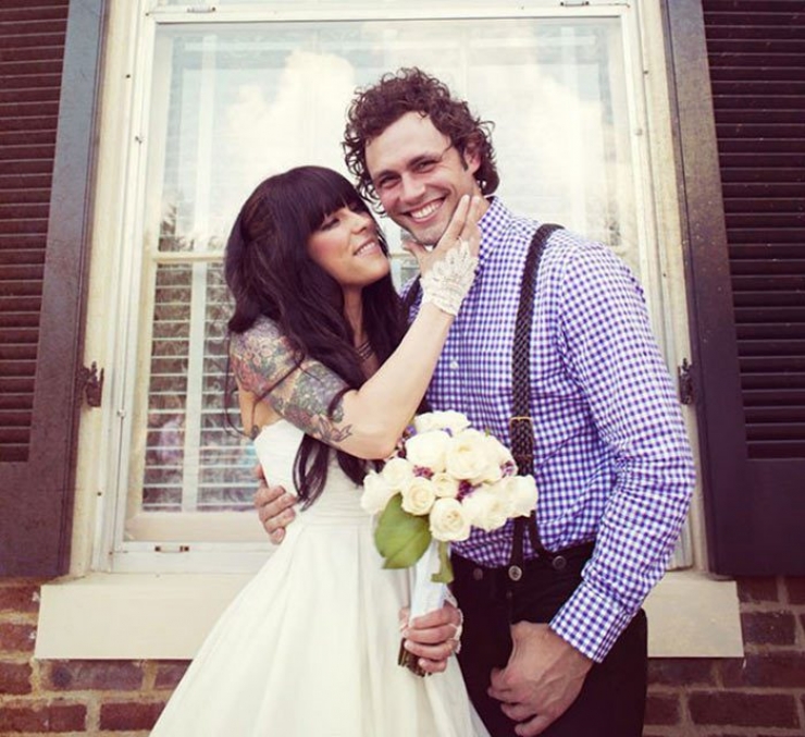 Illustration de l'article : Ces 20 femmes nous prouvent qu'on peut &ecirc;tre sublime en robe de mari&eacute;e tout en ayant des tatouages...