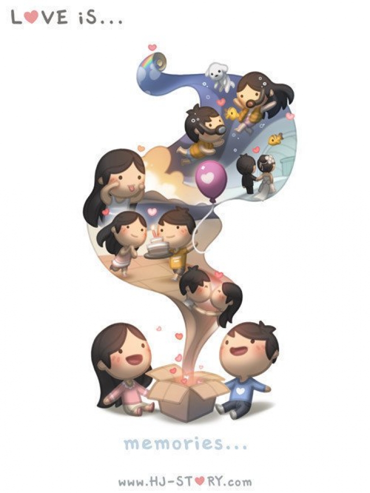 Illustration de l'article : Il a r&eacute;alis&eacute; ces 28 illustrations pour montrer l'amour qu'il porte &agrave; sa femme... C'est adorable !