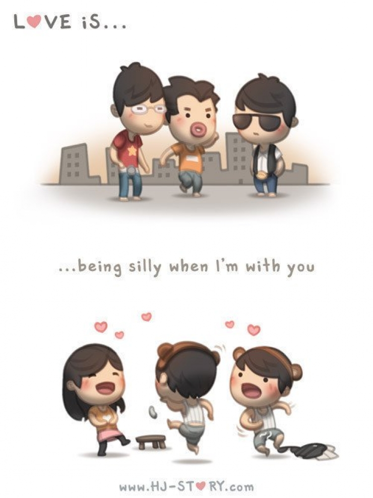 Illustration de l'article : Il a r&eacute;alis&eacute; ces 28 illustrations pour montrer l'amour qu'il porte &agrave; sa femme... C'est adorable !