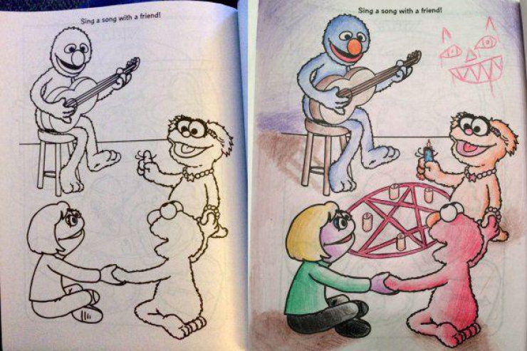 Illustration de l'article : Ces dessins pour enfants, massacrés par des adultes à l’esprit un peu trop tordu...