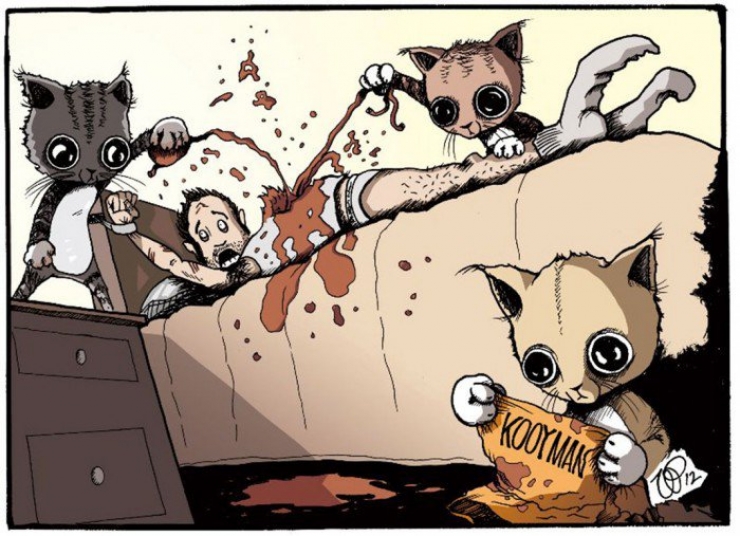 Illustration de l'article : Cruaut&eacute; envers les animaux: Et si on inversait les r&ocirc;les pour une fois ? 21 illustrations !