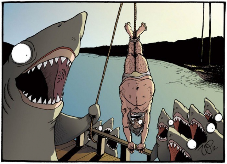 Illustration de l'article : Cruaut&eacute; envers les animaux: Et si on inversait les r&ocirc;les pour une fois ? 21 illustrations !