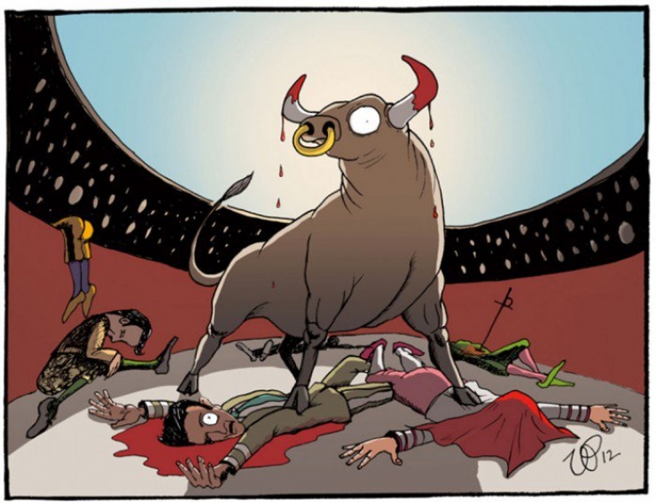 Illustration de l'article : Cruaut&eacute; envers les animaux: Et si on inversait les r&ocirc;les pour une fois ? 21 illustrations !