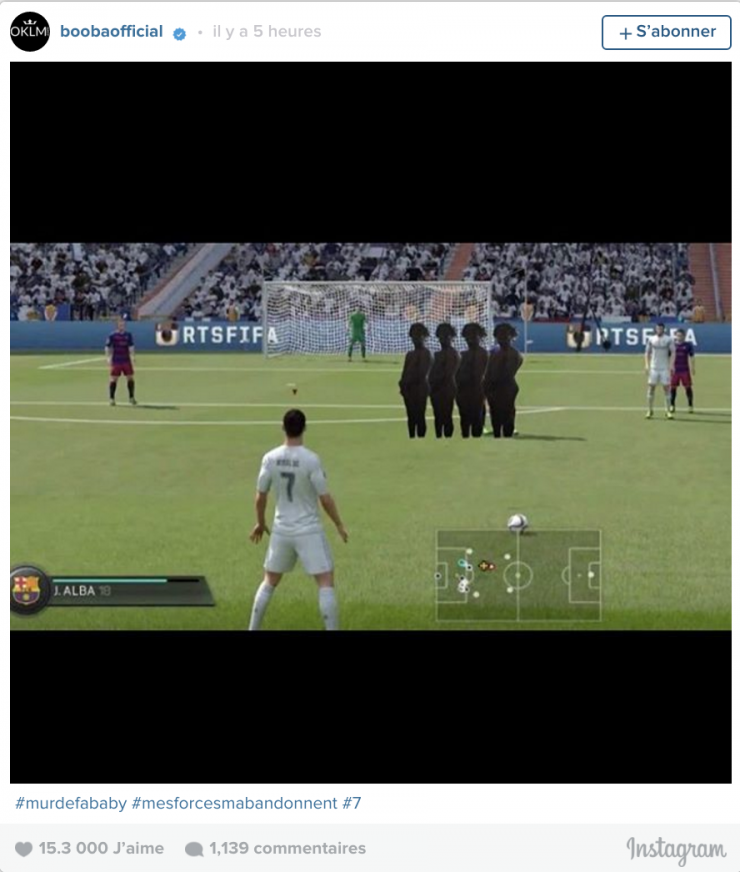 Illustration de l'article : Booba attaque Fababy en publiant une photo de lui, nu dans sa salle de bain !