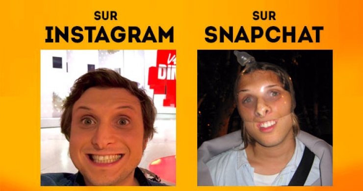 Illustration de l'article : Ces diff&eacute;rences entre les photos post&eacute;es sur Instagram et sur Snapchat! (16 images)