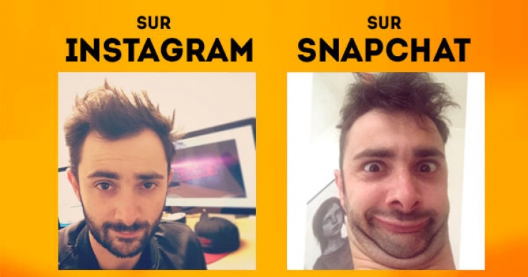 Illustration de l'article : Ces diff&eacute;rences entre les photos post&eacute;es sur Instagram et sur Snapchat! (16 images)