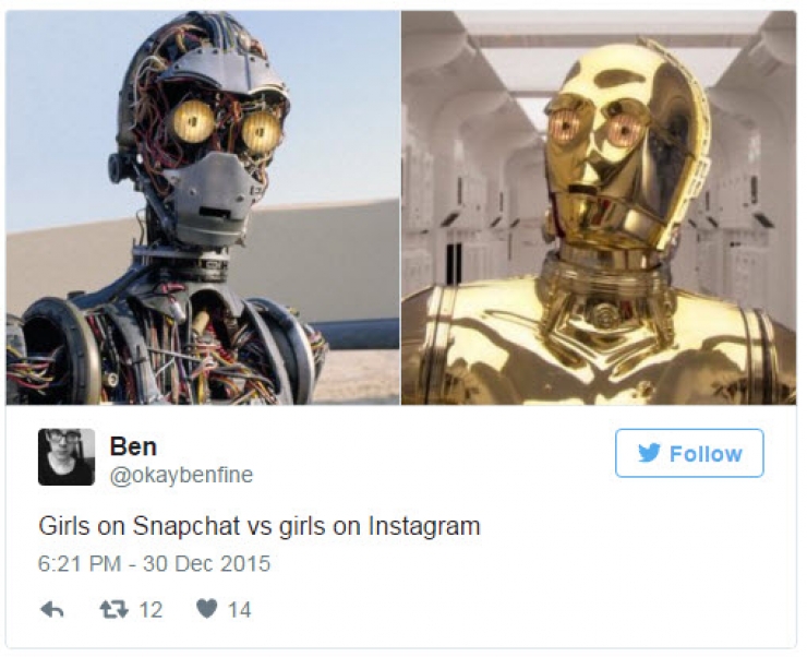 Illustration de l'article : Ces diff&eacute;rences entre les photos post&eacute;es sur Instagram et sur Snapchat! (16 images)