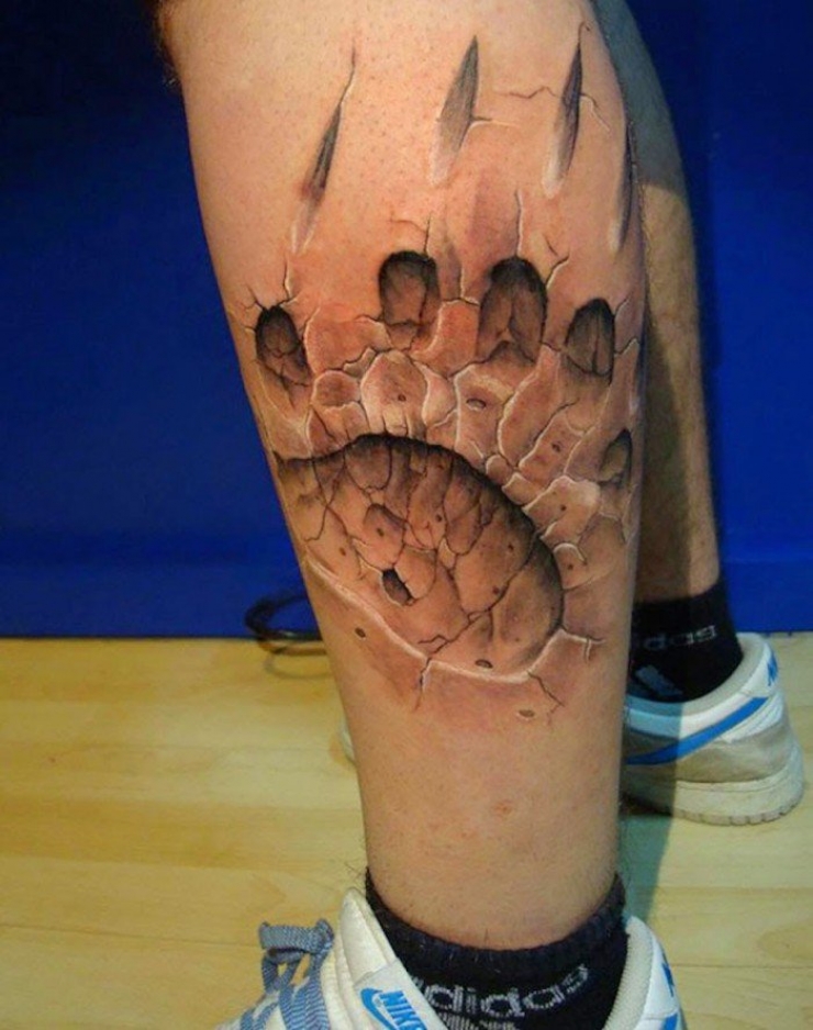 Illustration de l'article : Ces 25 tatouages avec des illusions d&rsquo;optiques risquent de vous laisser bouche-b&eacute;e ! 