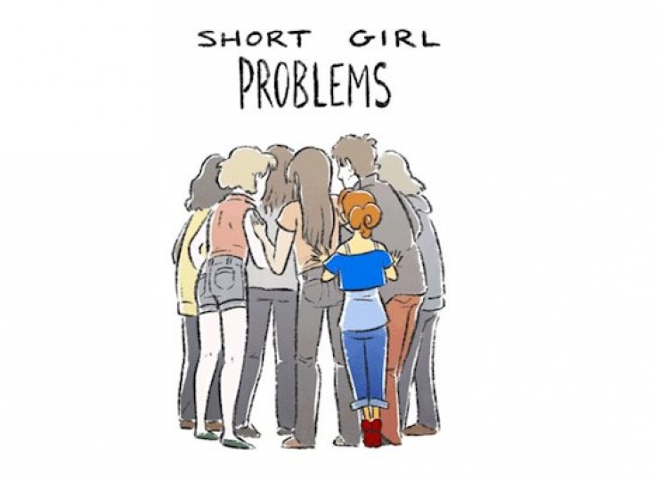 Illustration de l'article : Seules les filles de petite taille connaissent ces 15 situations d&eacute;licates...