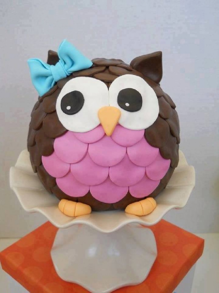 Illustration de l'article : 15 gâteaux incroyables inspirés par des hiboux… Plutôt « chouette » non ?