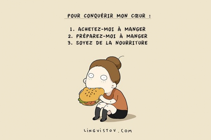 Illustration de l'article : Vous adorez manger ? Ces 10 illustrations vous parleront certainement !