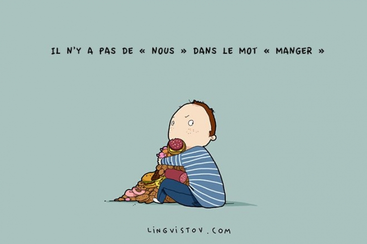 Illustration de l'article : Vous adorez manger ? Ces 10 illustrations vous parleront certainement !