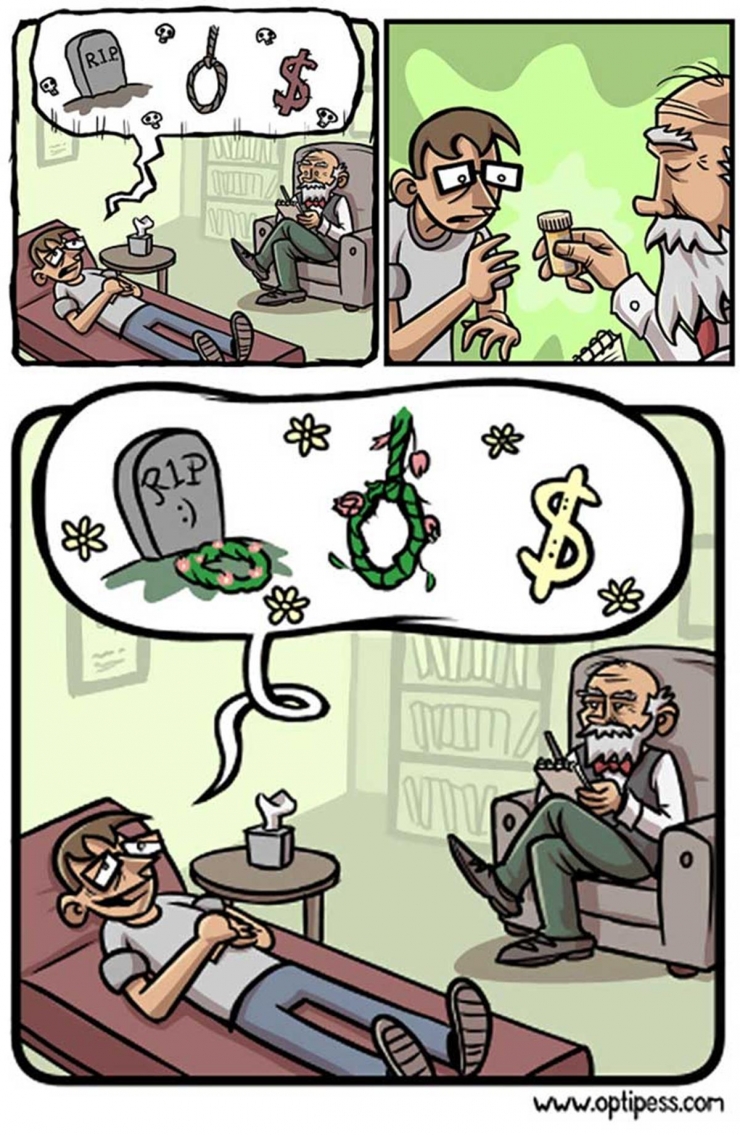 Illustration de l'article : Entre humour et v&eacute;rit&eacute;, ces 7 images illustrent parfaitement le quotidien d&rsquo;un d&eacute;pressif&hellip;