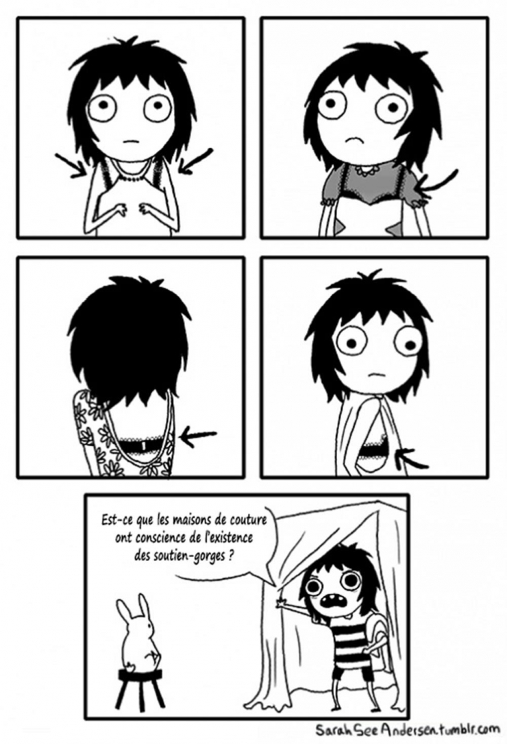 Illustration de l'article :  Pas facile d’être une fille ! Ces 14 illustrations viennent parfaitement le confirmer...